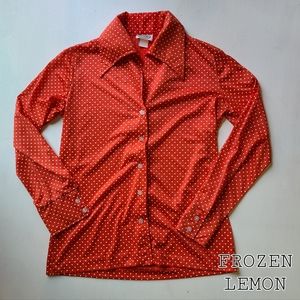 Vintage Semi-Sheer Sexy Power Shirt!